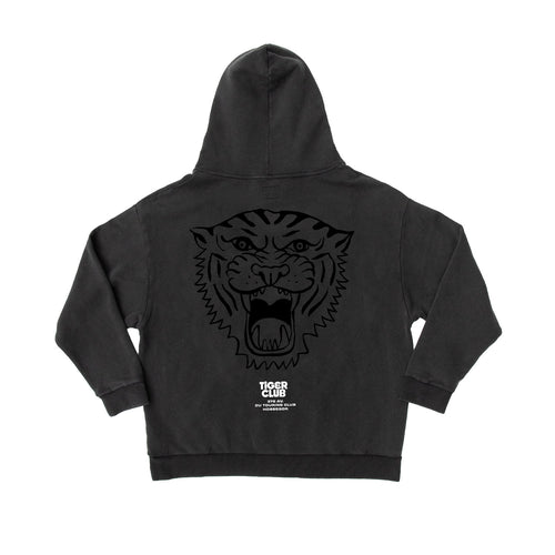 TIGER CLUB PIGEMT DYED HOODED SWEAT